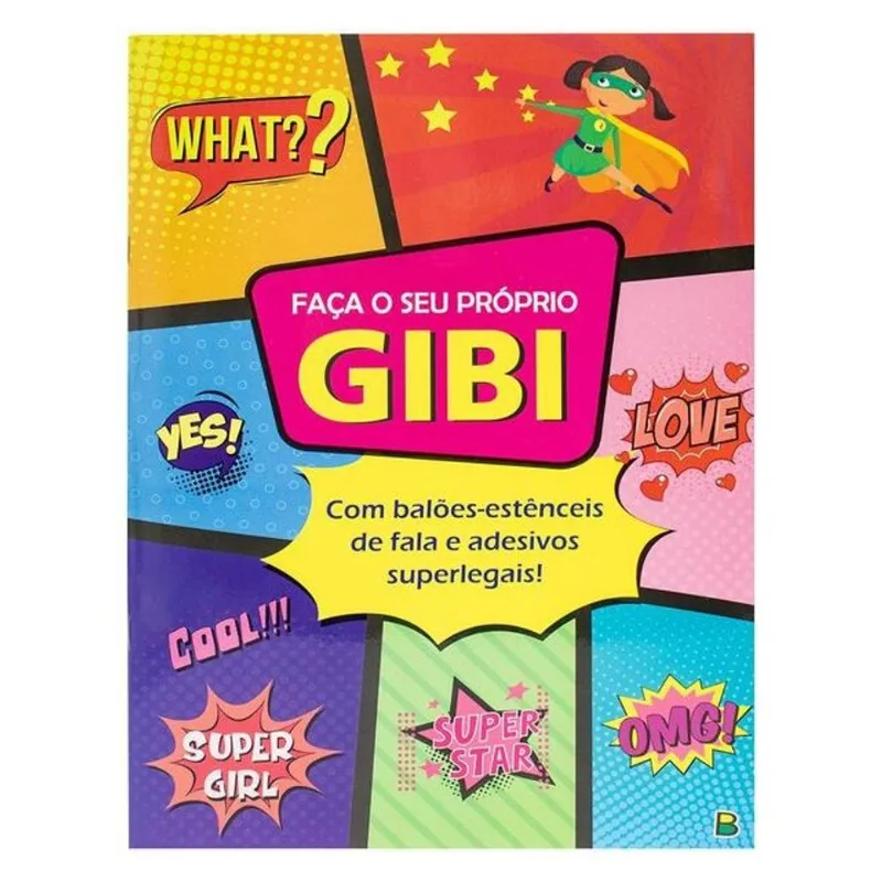 FAÇA SEU PRÓPRIO GIBI: MENINA
