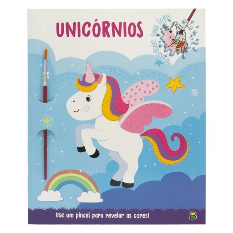 COLORINDO COM ÁGUA: UNICÓRNIOS