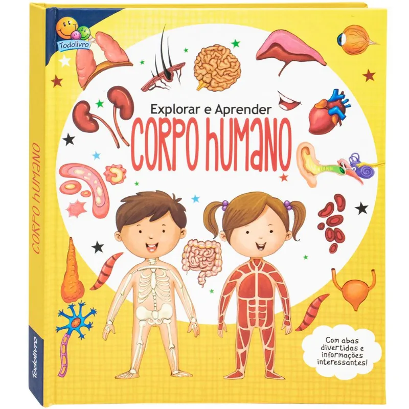 Explorar e Aprender - Um livro com abas: Corpo Humano