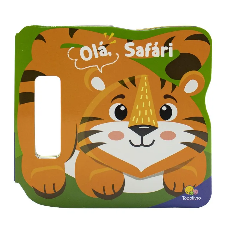 Agite e Rodopie! Um Livro com alça: Olá, Safari