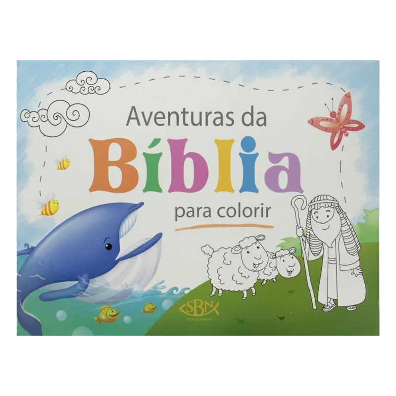 Aventuras da Bíblia para Colorir