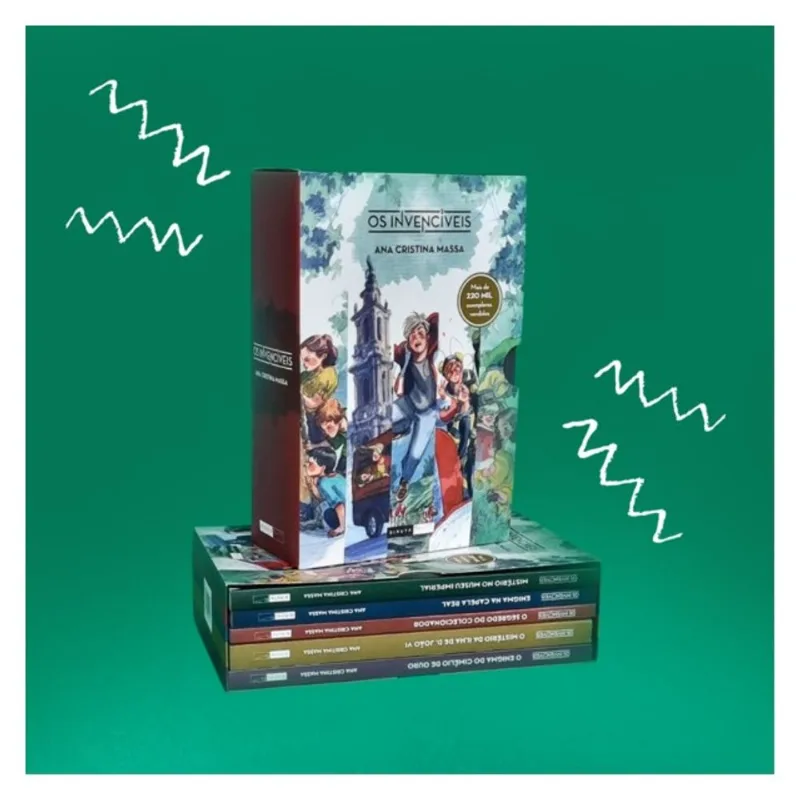 BOX OS INVENCÍVEIS – 5 VOLUMES - VOL. 5
