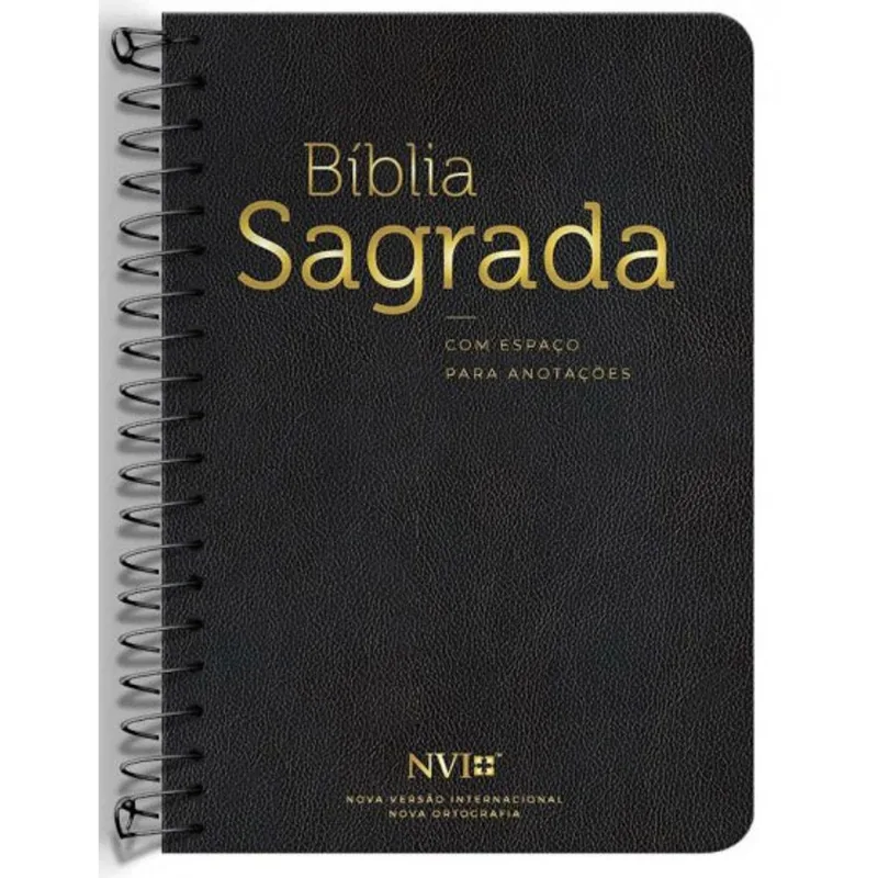 BÍBLIA ANOTE NVI GRANDE - CAPA PRETA