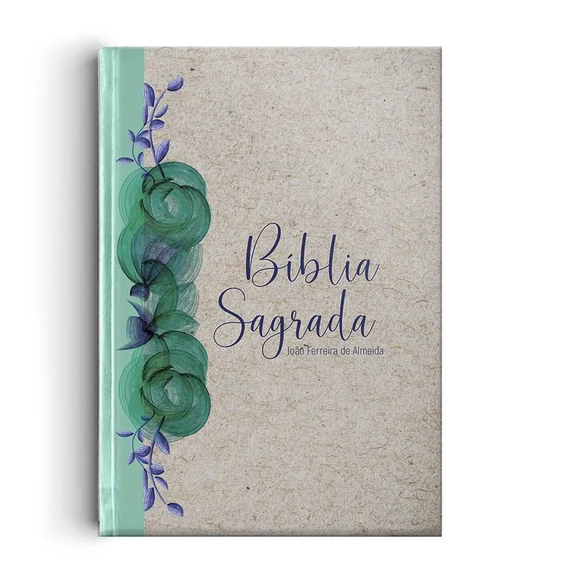 BIBLIA RC GIGANTE CAPA ESPECIAL RECICLATO FLORAL