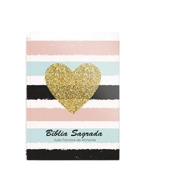 Biblia Arc Brochura - Coração Brilhante - Pequena