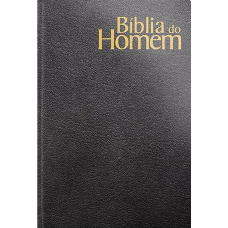 BÍBLIA DO HOMEM NVI - CAPA SEMI LUXO PRETA