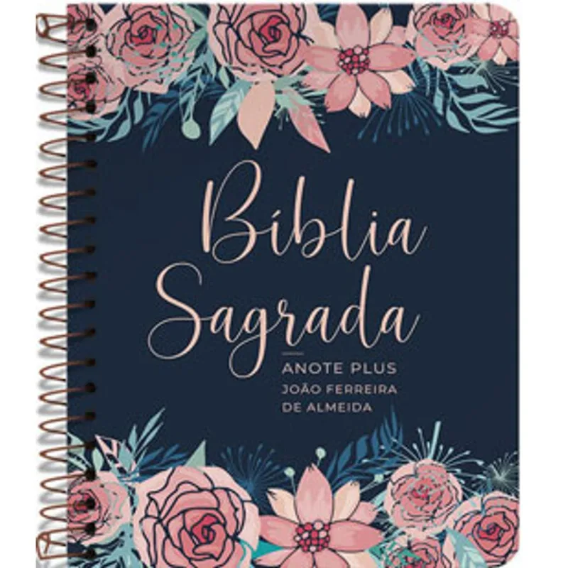 BÍBLIA ANOTE PLUS RC - CAPA ROSAS