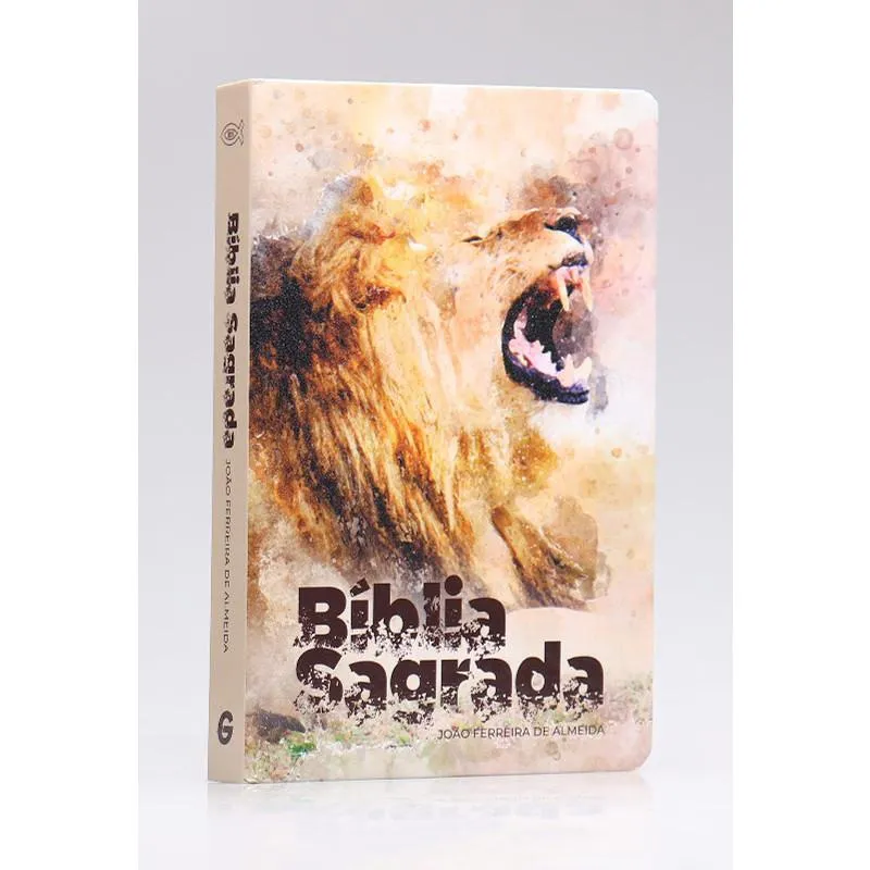 Bíblia Sagrada - Letra Grande - Semi Luxo - Leão