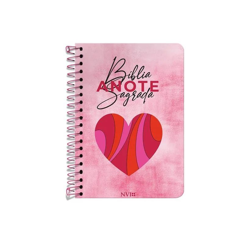 Bíblia Anote Nvi - Outubro Rosa