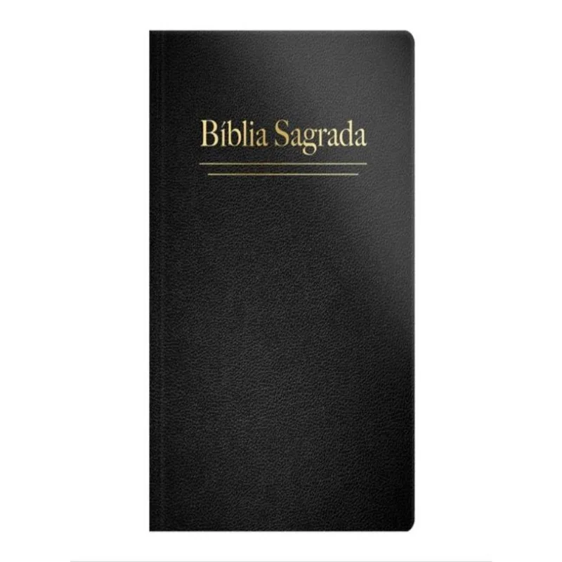 BÍBLIA RC LETRA GRANDE SEMI LUXO PRETA