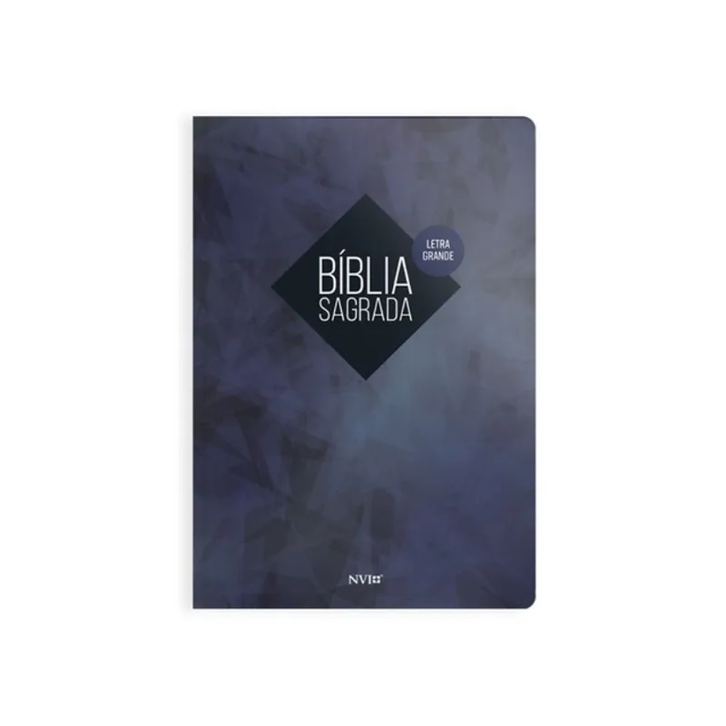 BÍBLIA NVI - LETRA GRANDE - BROCHURA - CELESTE