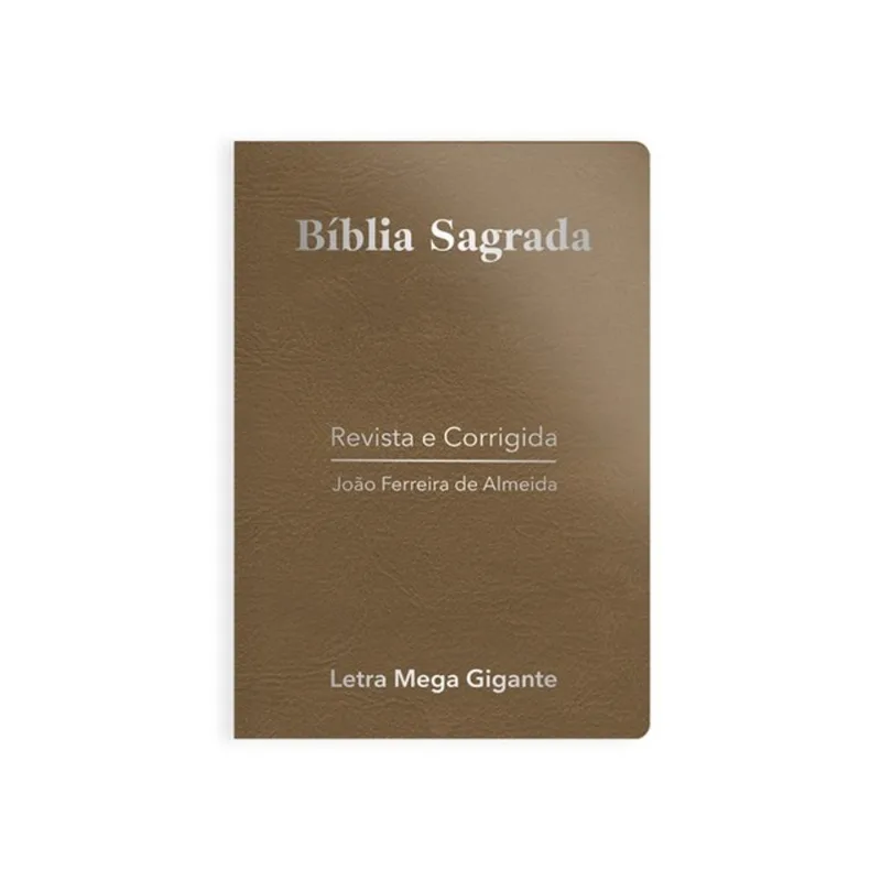 BÍBLIA ARC MEGA GIGANTE - LUXO BEGE