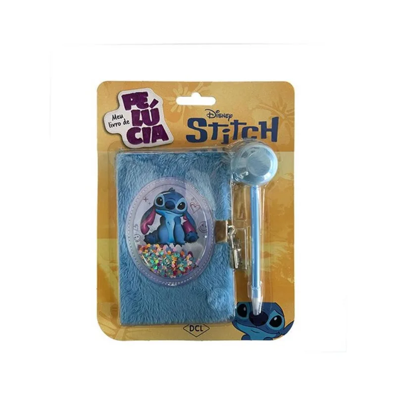 DISNEY - MEU LIVRO DE PELÚCIA MÉDIO - STITCH