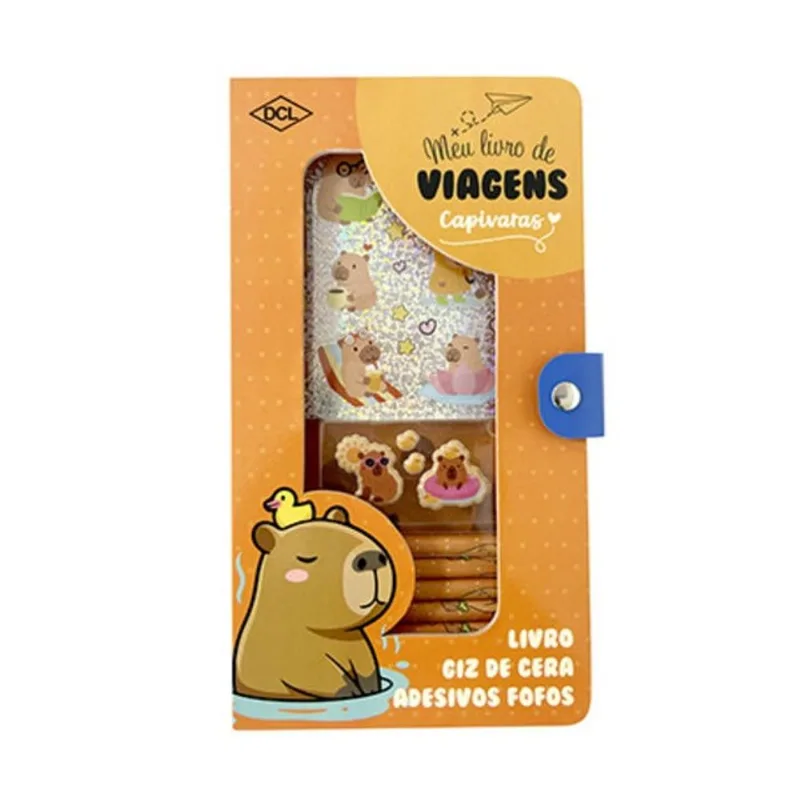 MEU LIVRO DE VIAGEM - CAPIVARAS