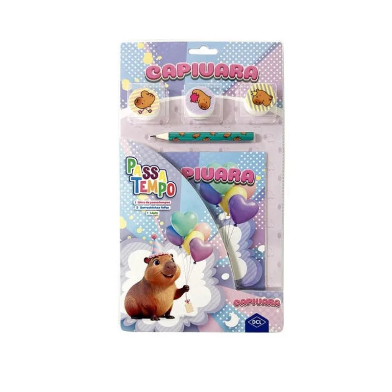LIVRO PASSATEMPOS - CAPIVARA