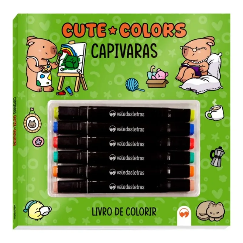 CUTE COLORS - CAPIVARAS