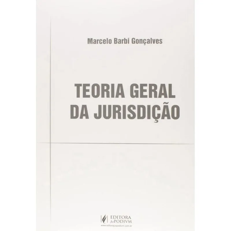 Teoria Geral Da Jurisdiçao - 1 Ed. 2020 Juspodivm