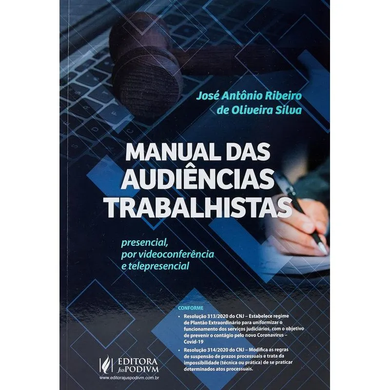 MANUAL DAS AUDIENCIAS TRABALHISTAS