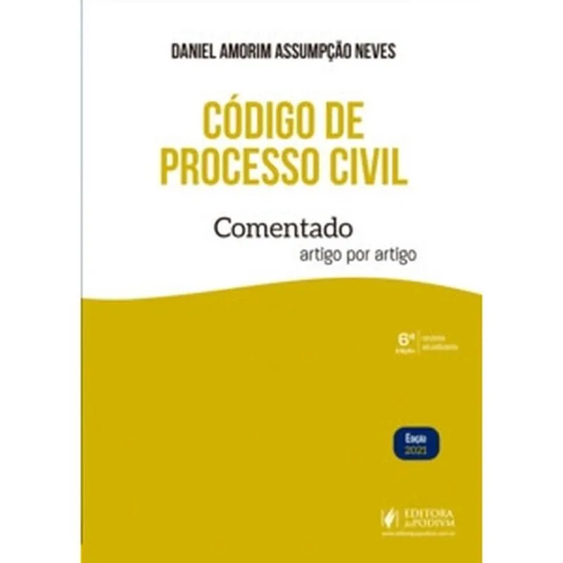 Código de processo civil comentado