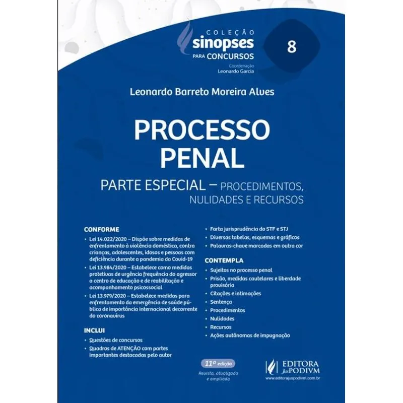 Processo penal - Parte especial