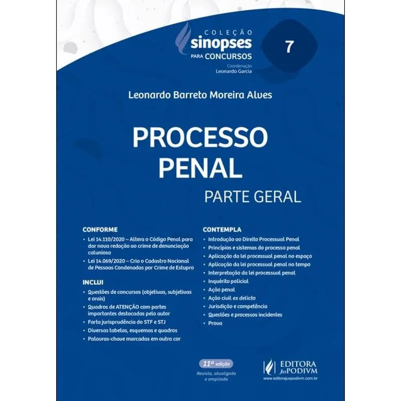 Processo penal - Parte geral