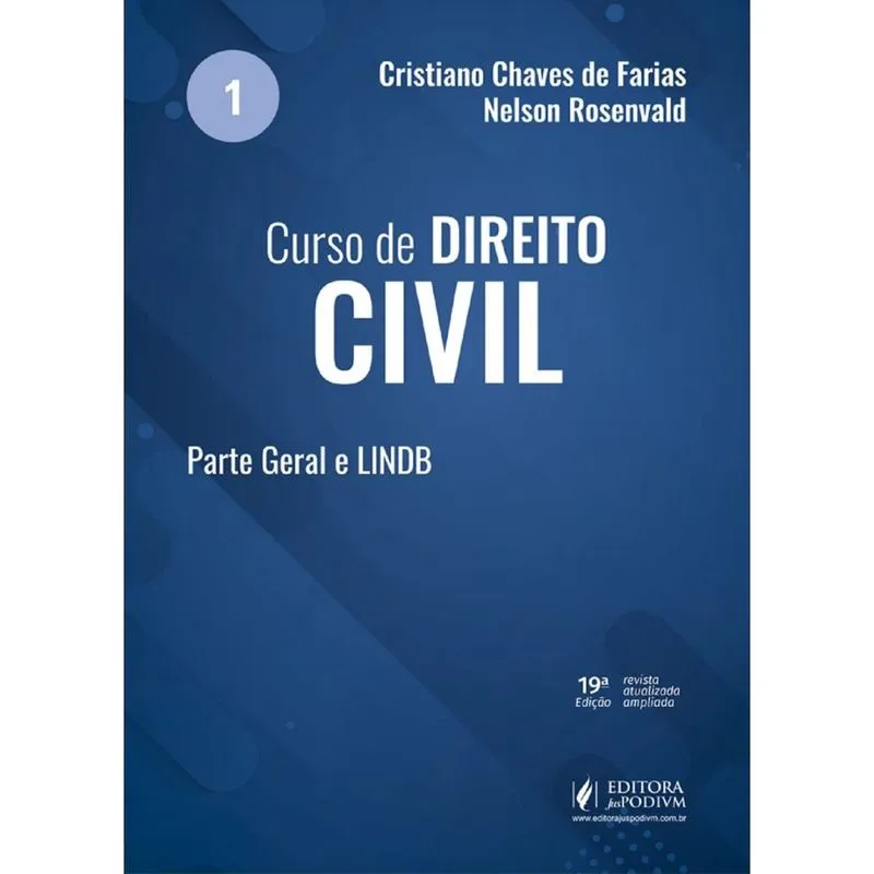Curso de direito civil - V.1 - parte geral E lindb