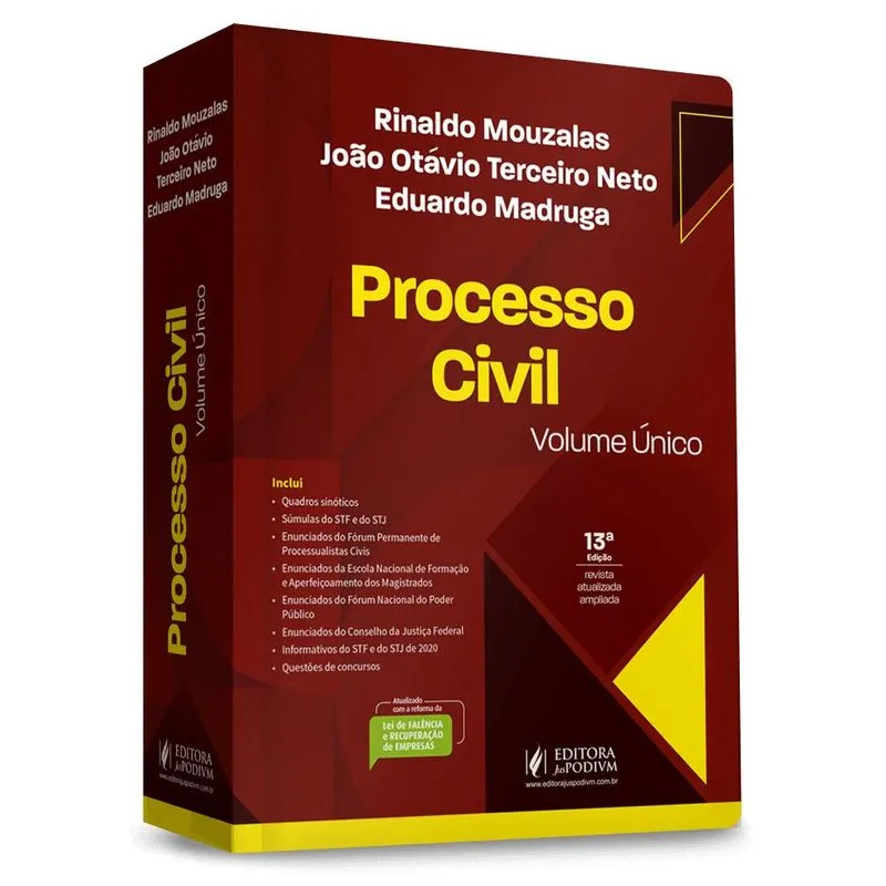 Processo Civil - Volume Único
