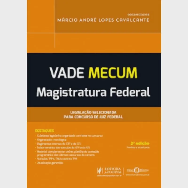 Vade Mecum Magistratura Federal - 2ª Edição (2021)