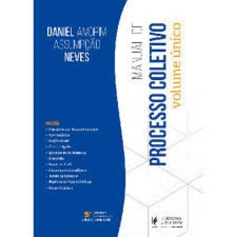 Livro Manual De Processo Coletivo