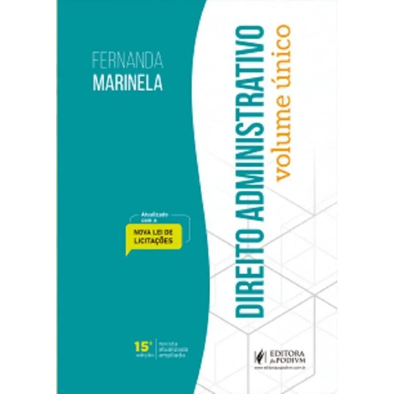 Manual De Direito Administrativo Volume Unico (2021)