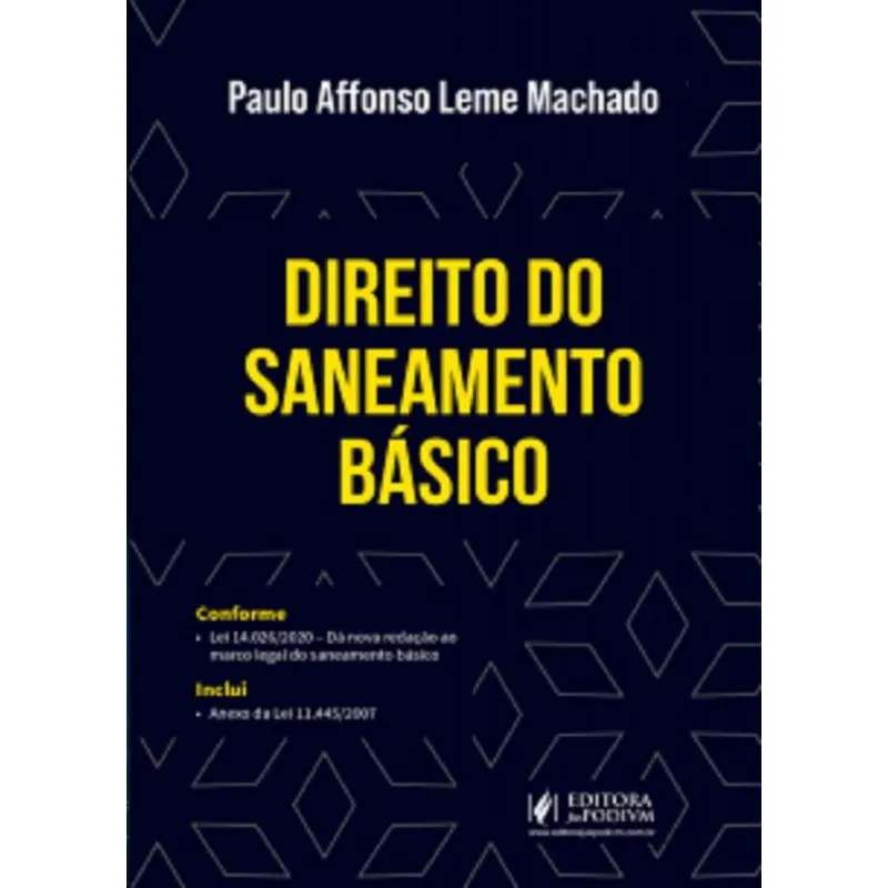 Direito do Saneamento Básico - 1ª Edição (2021)