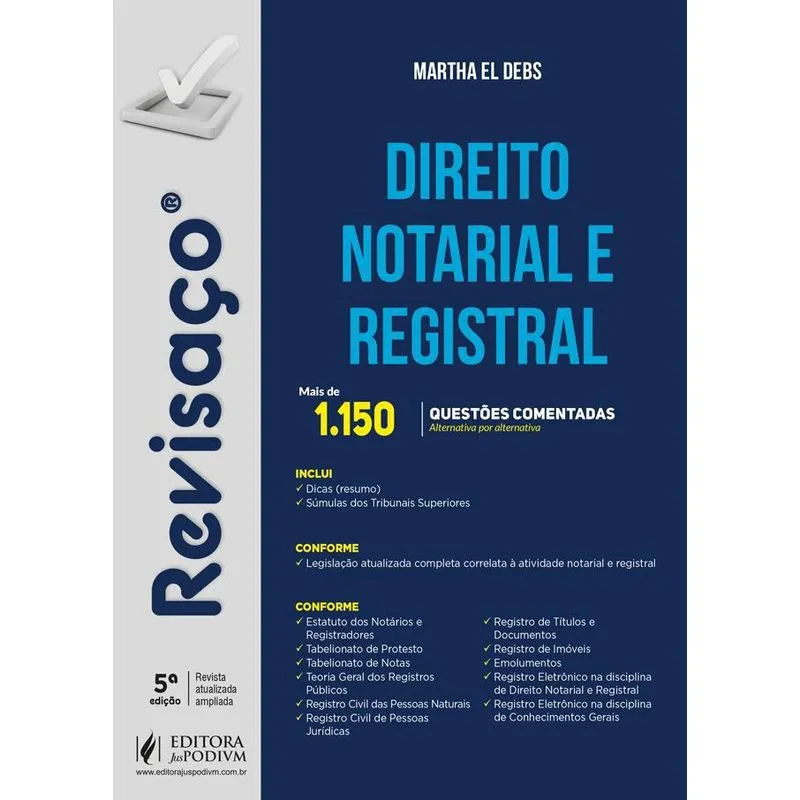 REVISAçO - direito notarial E registral