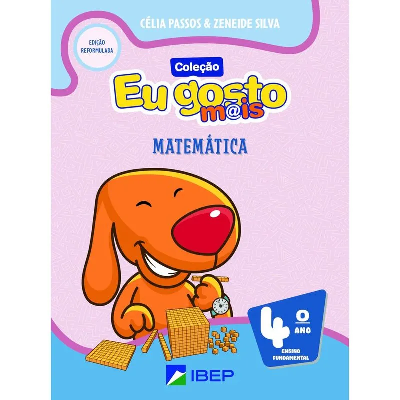 Livro - Eu gosto m@is Matemática 4º ano