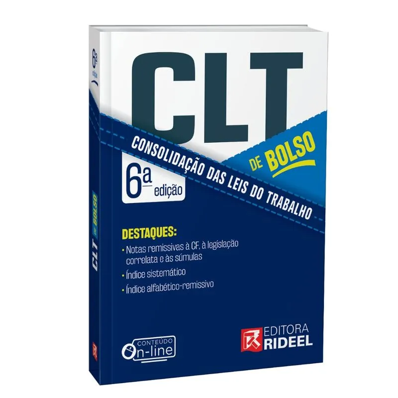 Clt De Bolso - 6ª Ed.