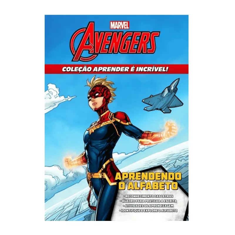 Aprender É Incrível Marvel Avengers - Aprendendo O Alfabeto
