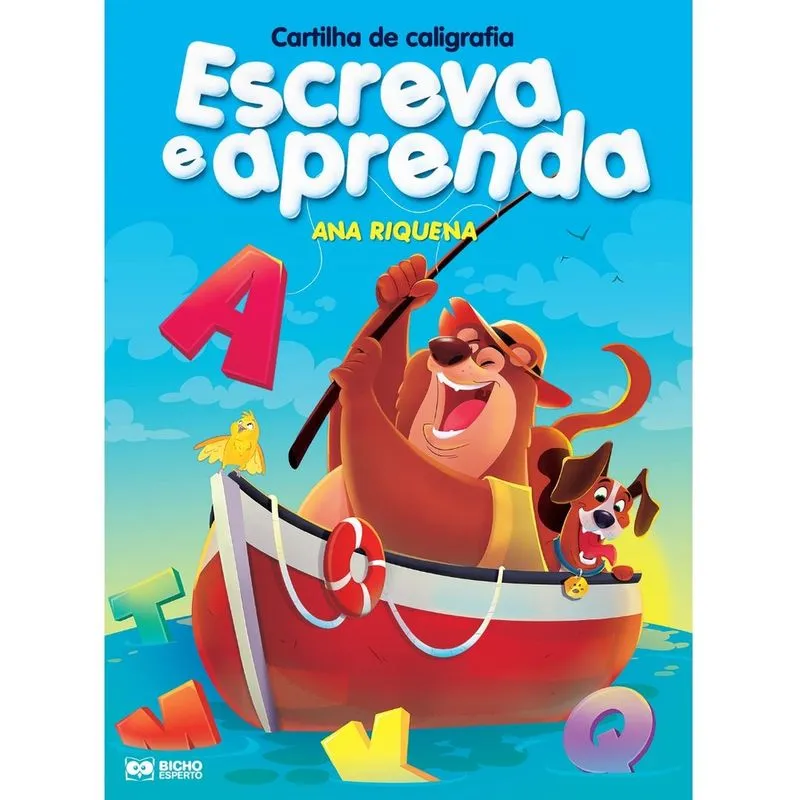Livro - Cartilha de Caligrafia - Escreva e Aprenda - 1ª Ed.