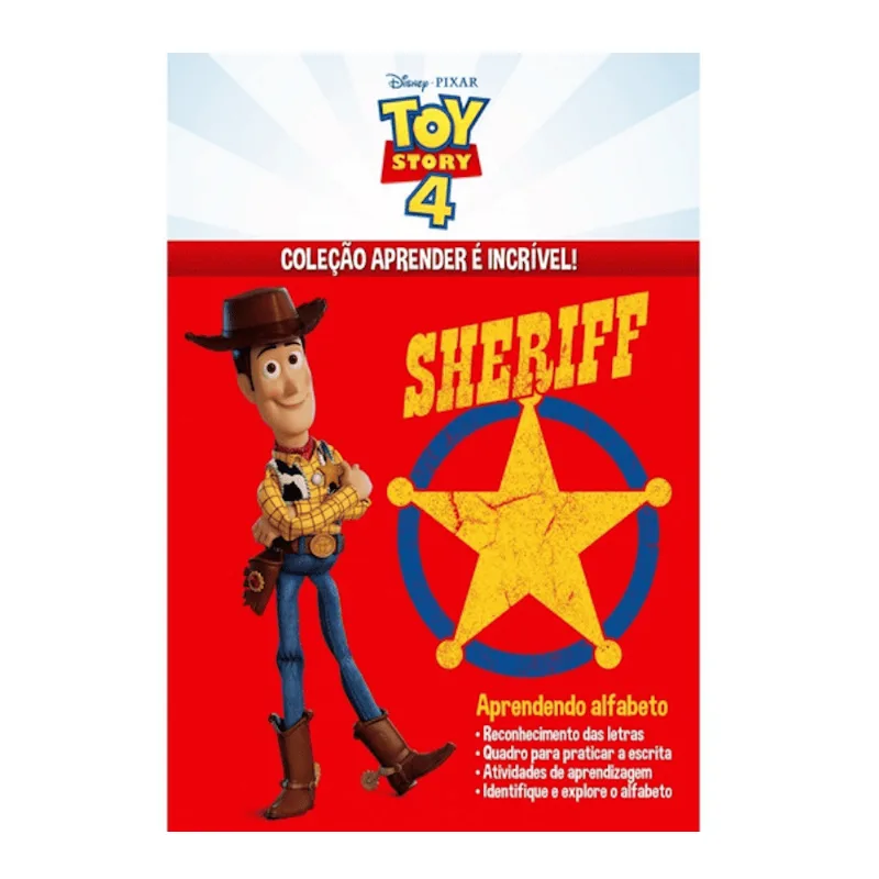 Aprender É Incrível Personagens Disney - Toy Story 4 Alfabeto