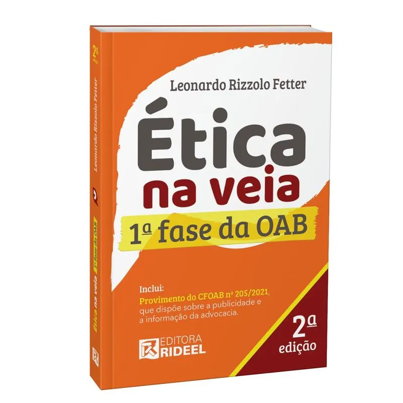 Ética Na Veia 1a Fase Da Oab