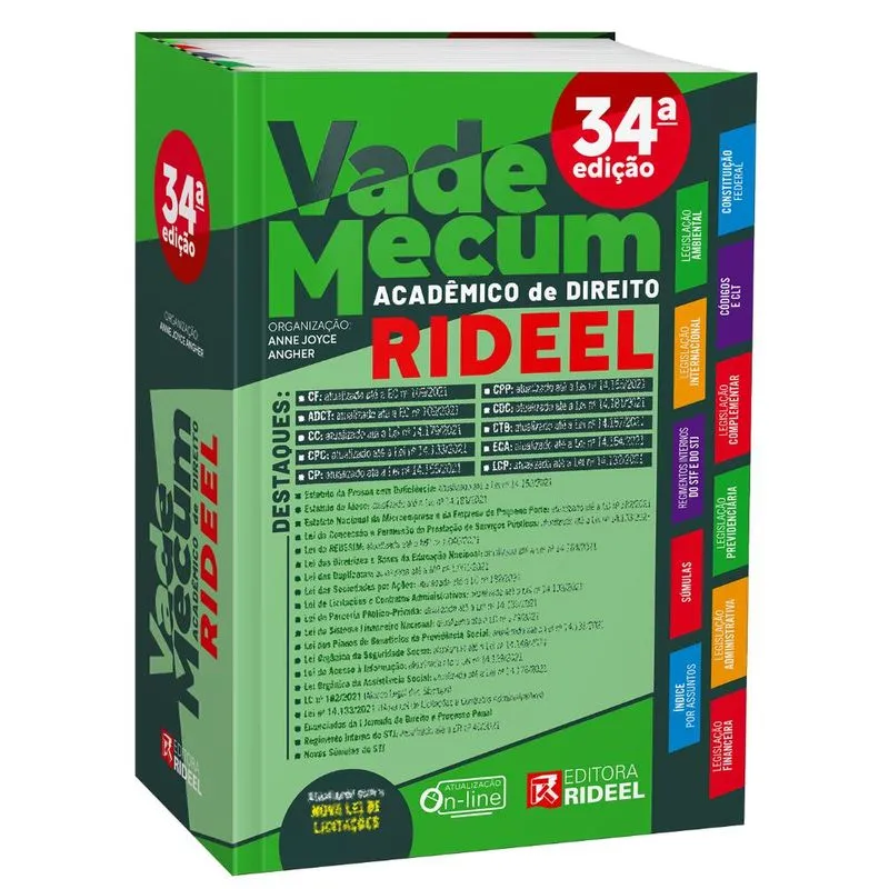 Vade Mecum Acadêmico De Direito Rideel