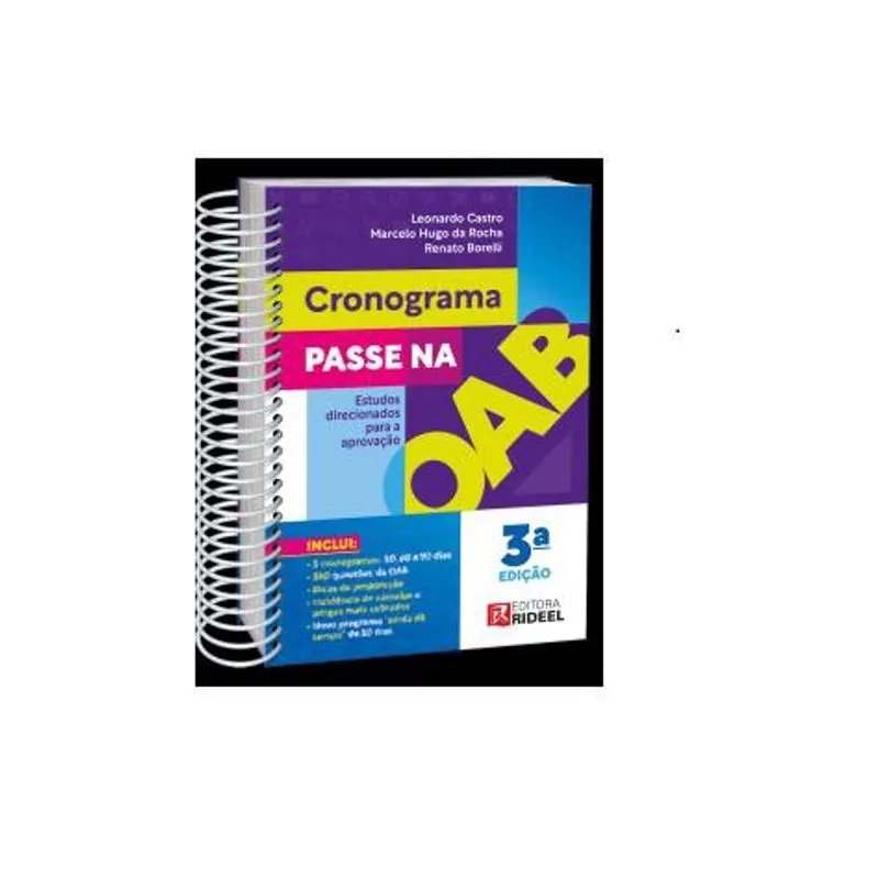 Cronograma Passe Na Oab