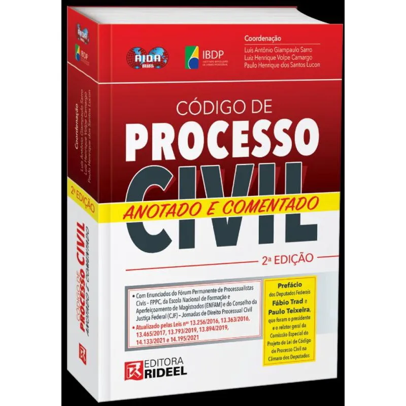 Código de Processo Civil Anotado E Comentado 2ª Edição