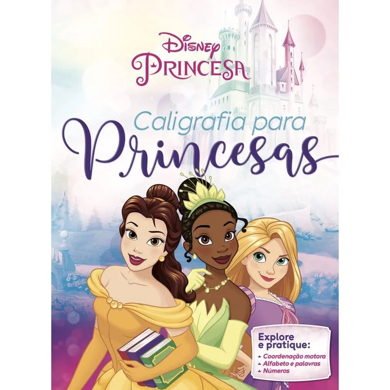 Caligrafia para princesas disney