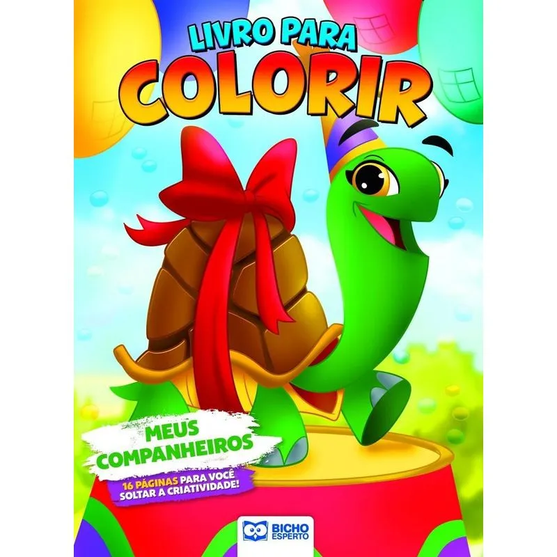 Livro Para Colorir - Meu Pet - Meus Companheiros