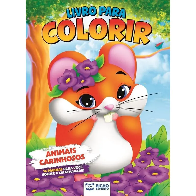 Livro Para Colorir - Meu Pet - Animais Carinhosos