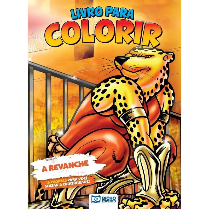 Livro Para Colorir - Jornada Do Herói - A Revanche