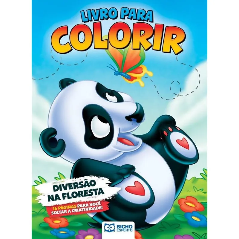 Livro Para Colorir - Turminha Animal - Diversão Na Floresta