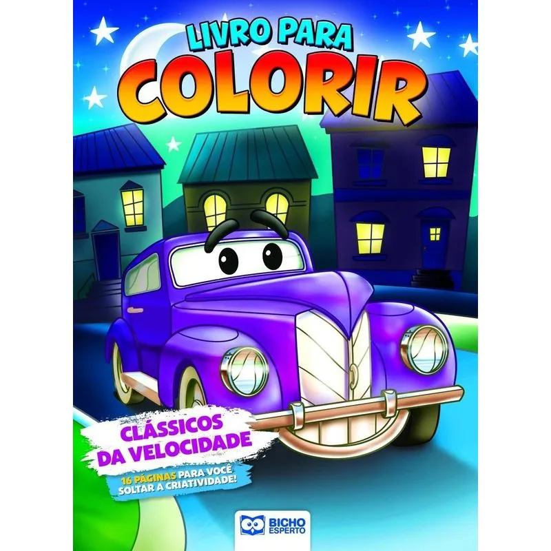 Livro Colorir Máquinas Radicais - Clássicos Da Velocidade