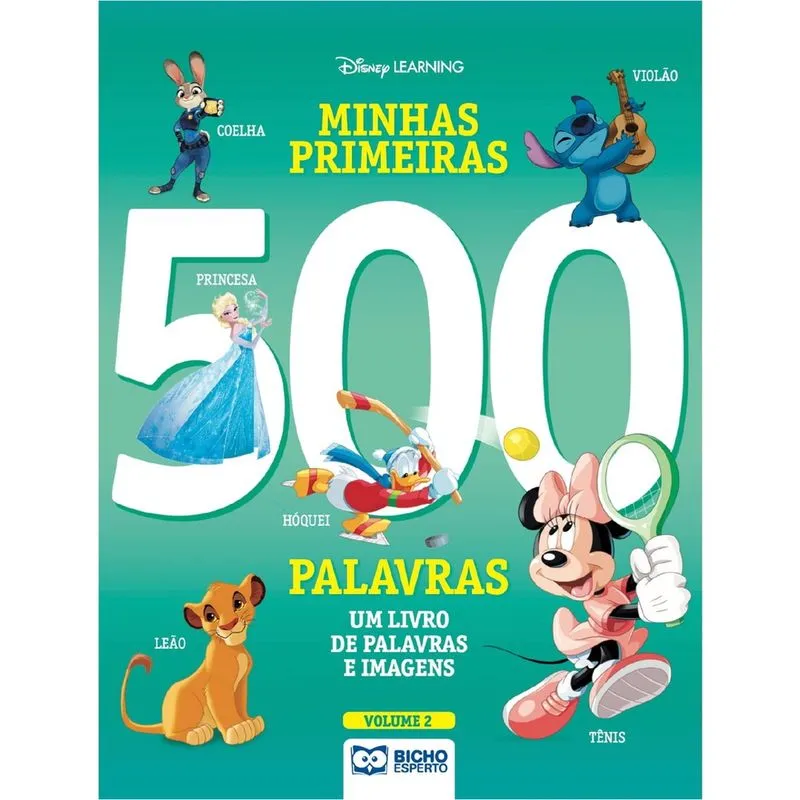 Minhas primeiras 500 palavras disney VOL.2