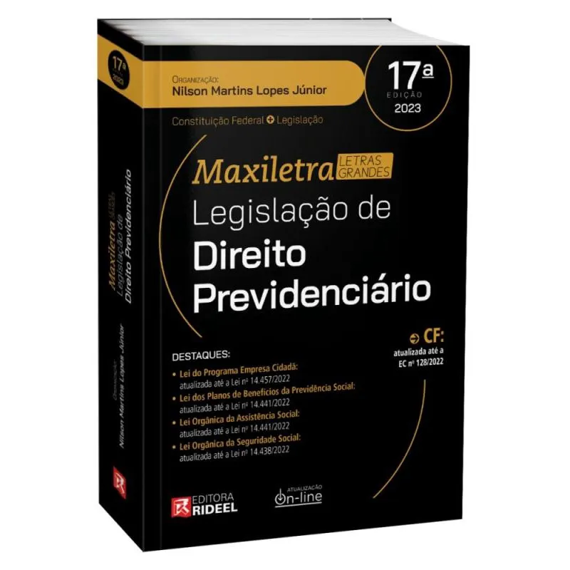 Legislação de Direito Previdenciário - Coleção Maxiletra - 17ª Edição (2023)