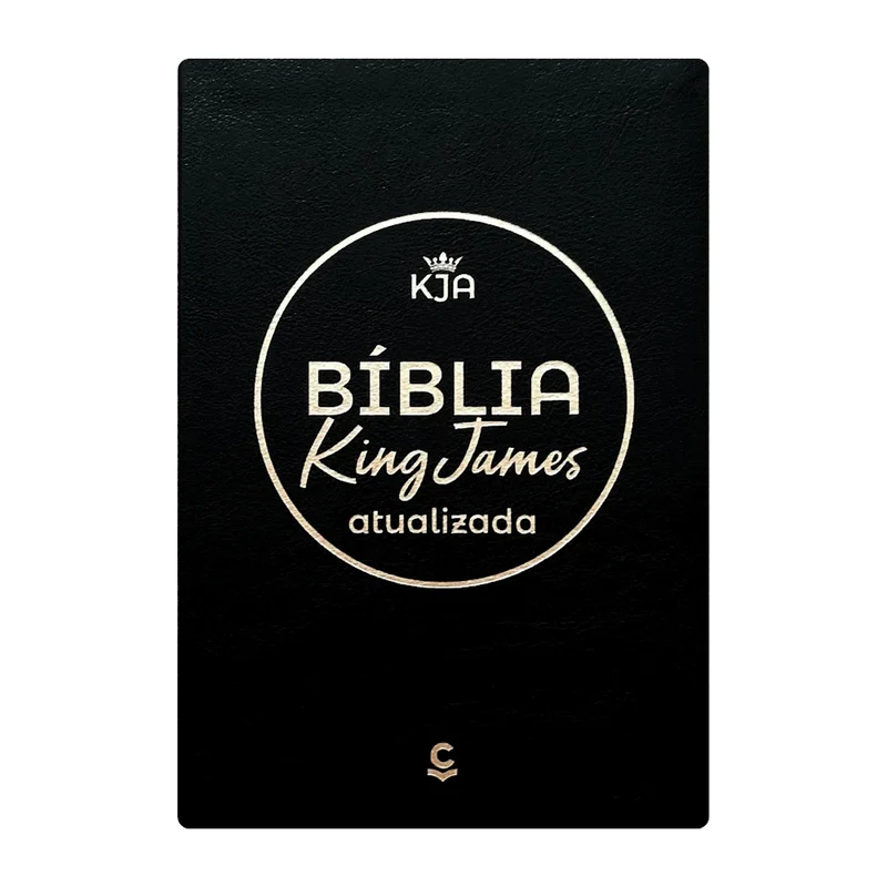 Bíblia Slim King James | KJA | Capa Luxo Preta